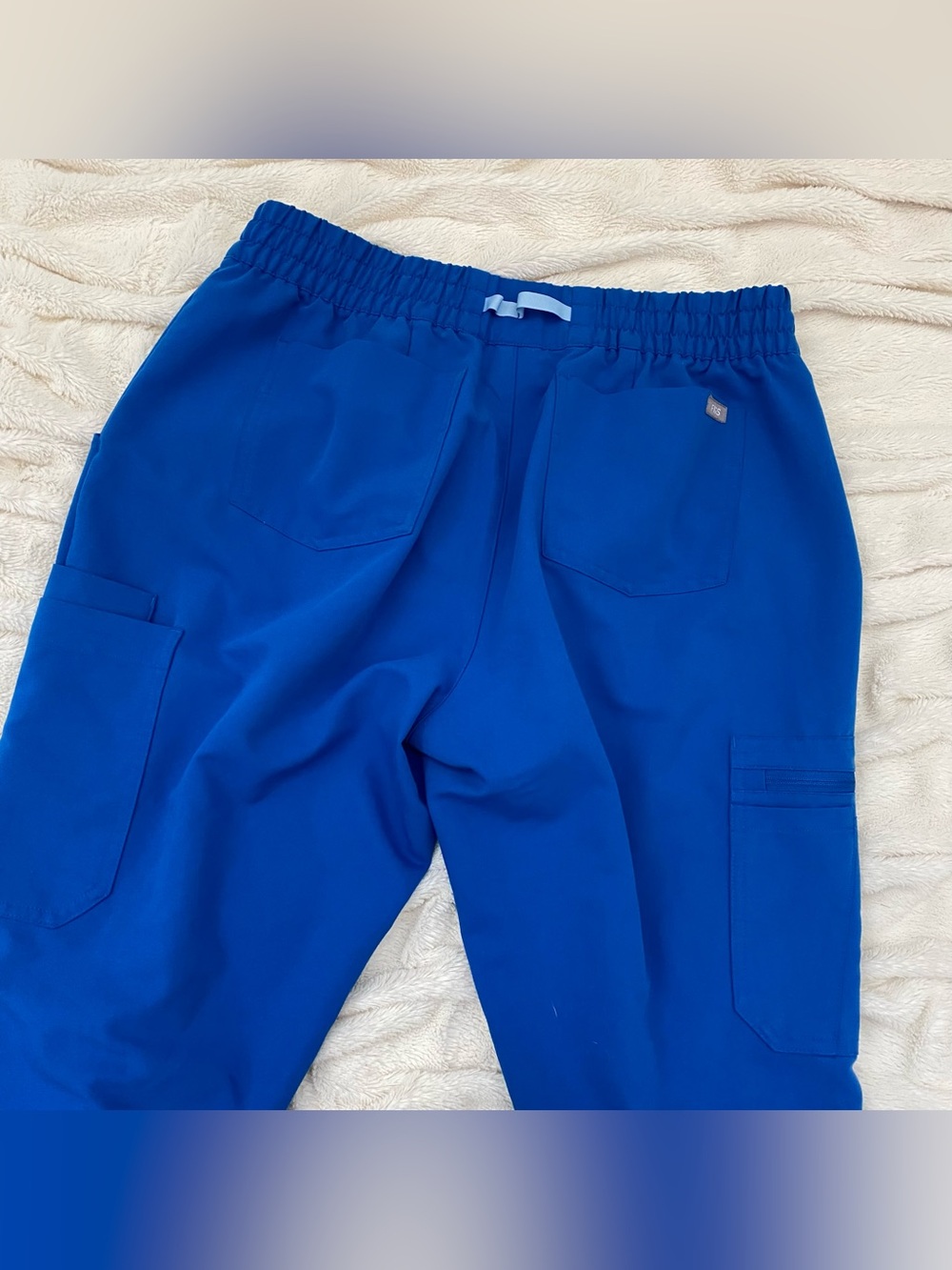 Figs Zamora jogger scrub pants blue Sz L - Picture 5 of 7
